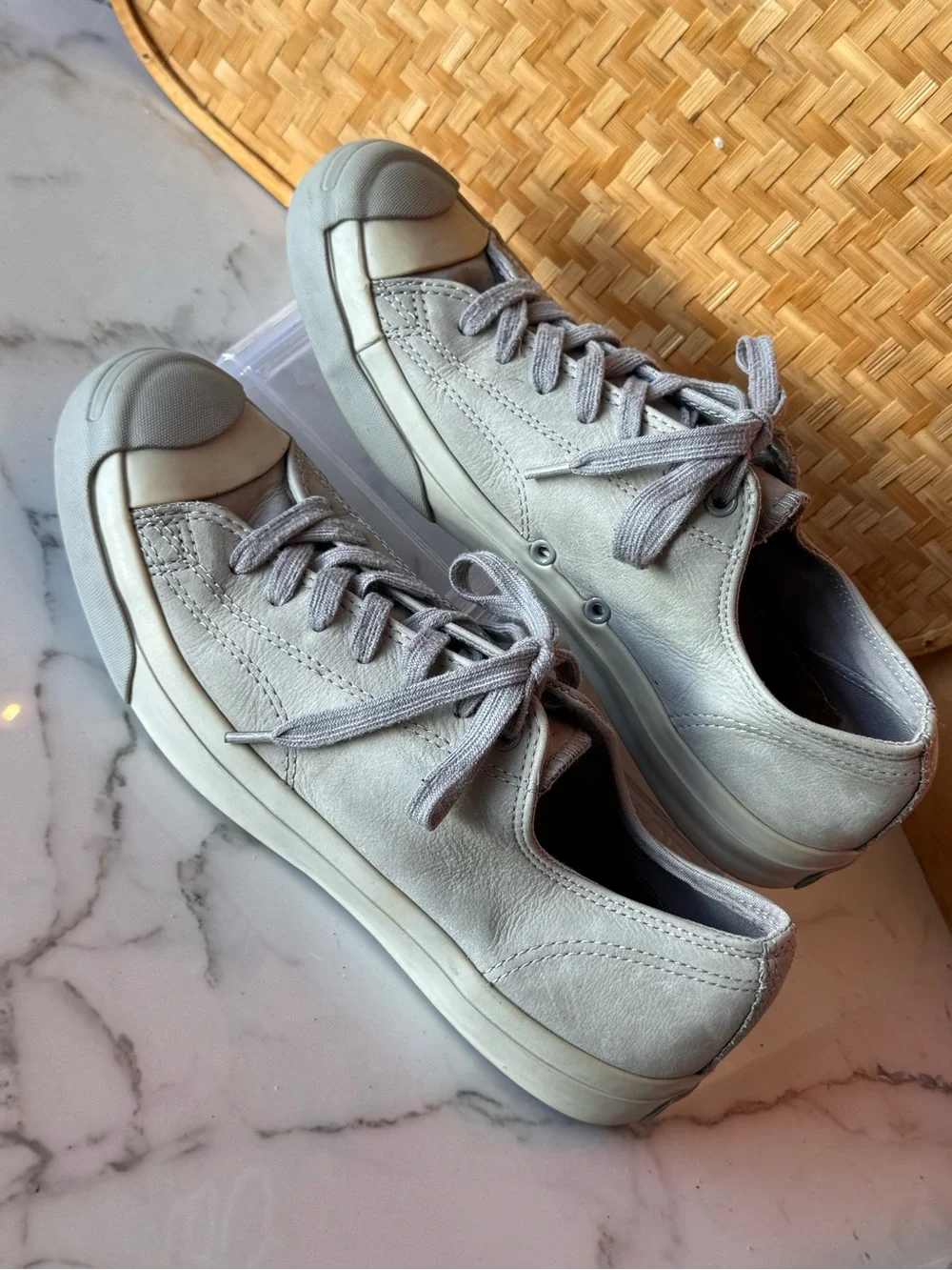 Converse x Jack Purcell Jack Ox Dolphin Low-Top Lace-Up Sneakers 149921C - Picture 5 of 8